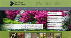 Desktop Screenshot of mendhamgardencenter.com