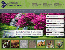 Tablet Screenshot of mendhamgardencenter.com